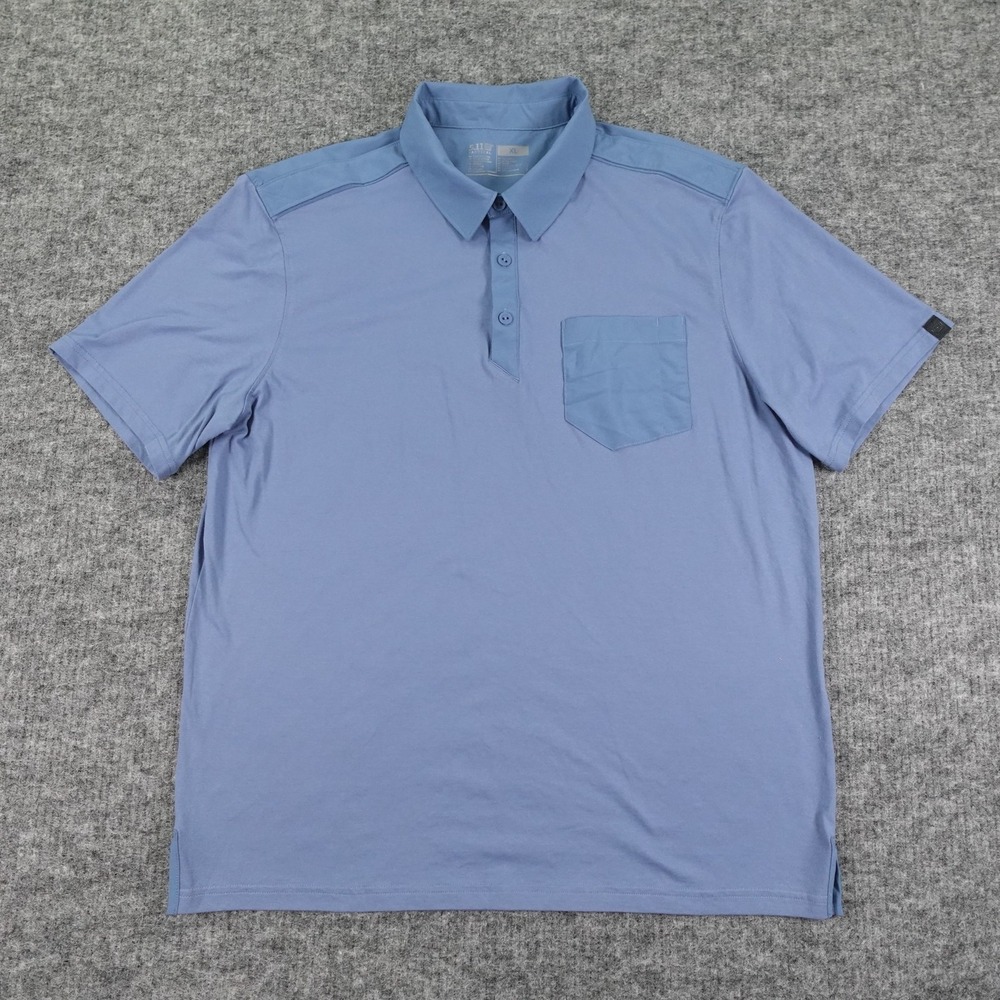 5.11 Tactical Polo Shirt Mens XL Performance Short‎ Sleeve Pocket Golf Outdoor